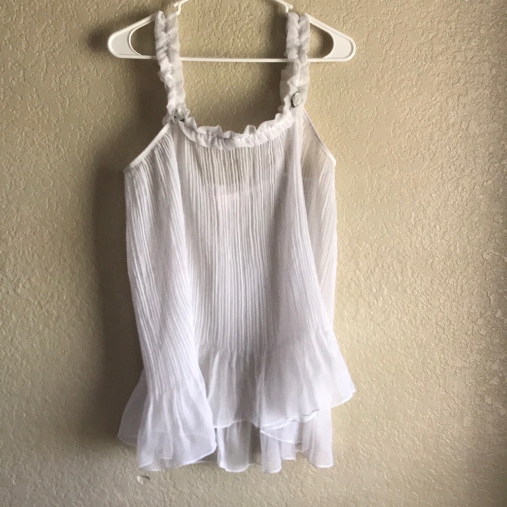 Victoria’s Secret sheer ruffle lingerie